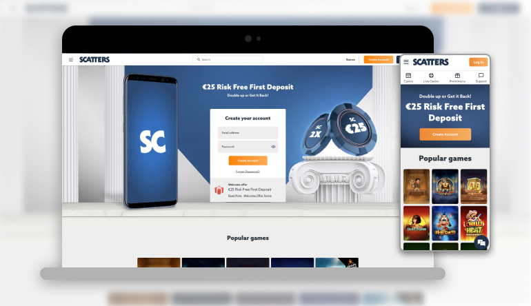 Scatters Casino App-Screenshot